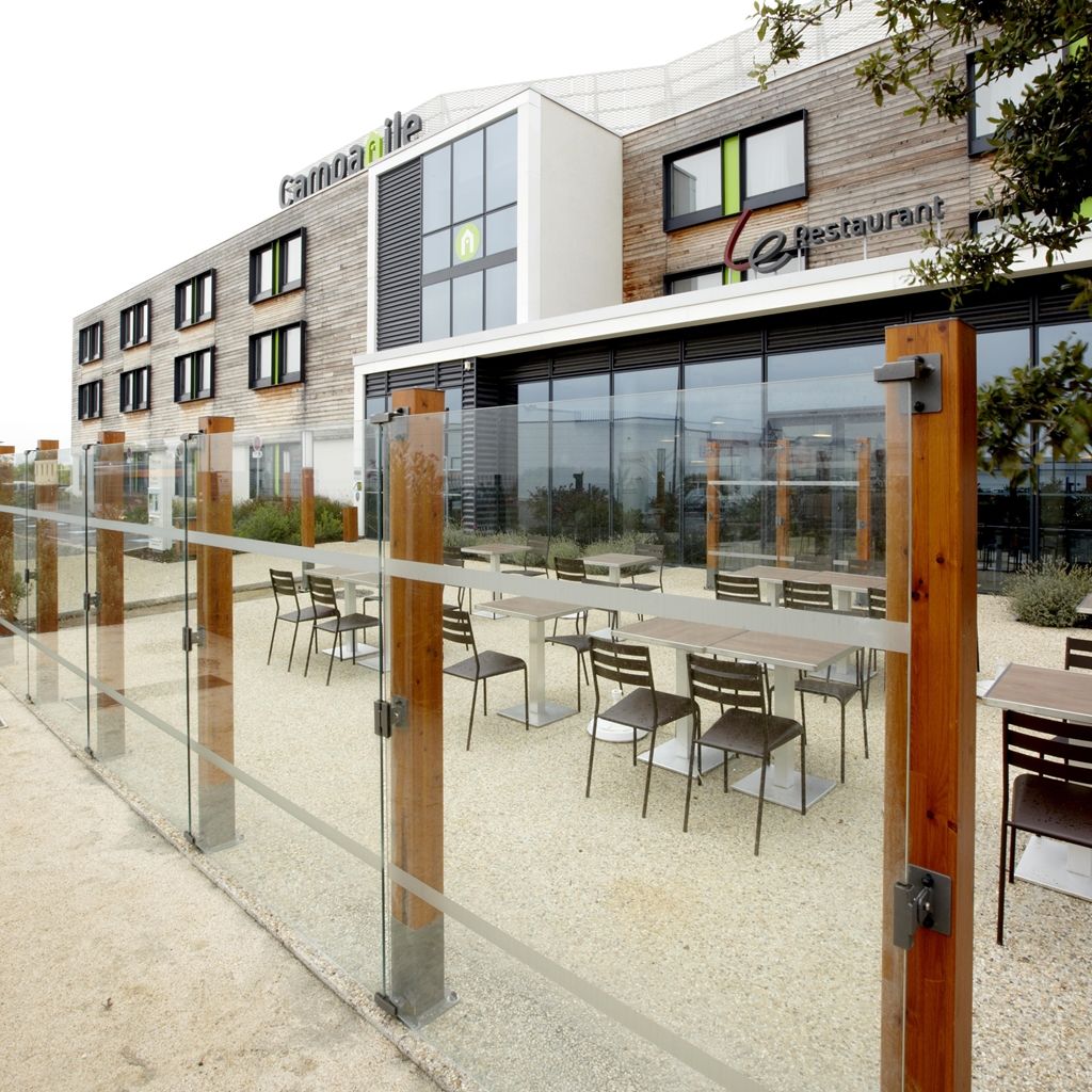 Campanile Carcassonne Est - La Cite Hotel Bagian luar foto